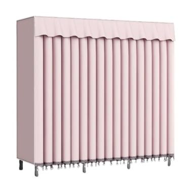 Imagem de Guarda-roupa Armário portátil para pendurar roupas, armário temporário para sala de estar, lindo armário de armazenamento para quarto armário