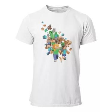 Imagem de Camiseta Minecraft - Estampa Jogo, App e Game 3 - Loja Dinka, 8