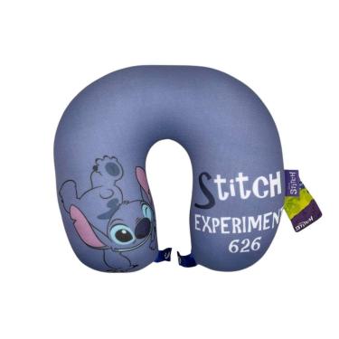 Imagem de Almofada de pescoço Viagem  com botão Stitch-Unissex