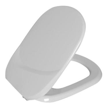 Imagem de Tampa De Vaso Sanitarios Paris Sabatini Assento Em Pp Branco - ASTRA
