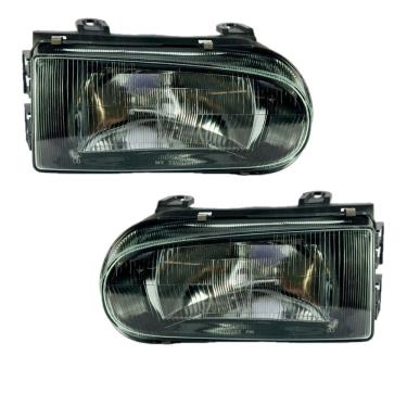 Imagem de Par Farol Gol Bola G2 Máscara Negra