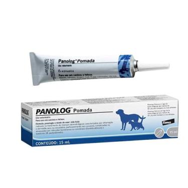 Imagem de Panolog pomada 15 ml caes e gatos - Elanco