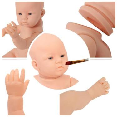 Imagem de Kit Bebe Reborn Molde Abigail Menino Com Corpo De Silicone - Cegonha R