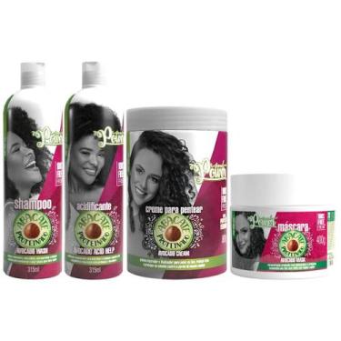 Imagem de Kit Soul Power Avocado 4 Produtos Linha Completa Tratamento Capilar Ac