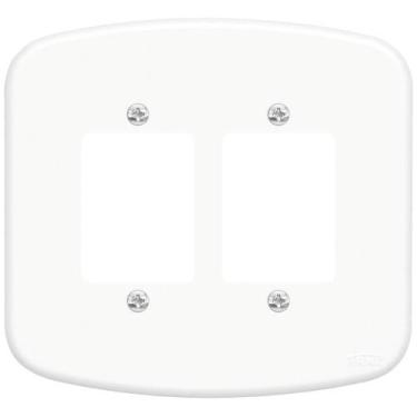 Imagem de Placa Espelho 4"" x 4"" F33 Blanc - 0957 - FAME