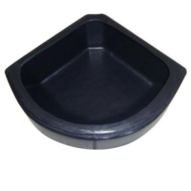 Imagem de Saleiro de Canto 4,5 Litros Preto com proteção UV Abecel, Preto