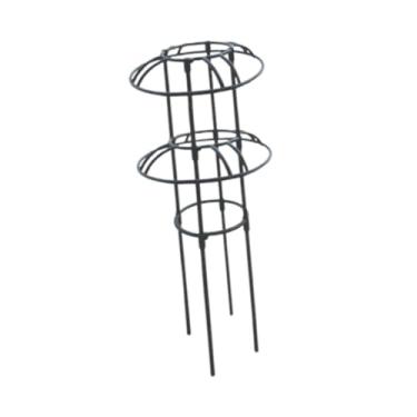 Imagem de Ｂｅｓｇａ Estrutura de treliça vertical para guarda-chuva de jardim, estrutura de treliça resistente à ferrugem, suporte para plantas em vasos para feijões, Guarda-chuva Multiuso de 70 Cm