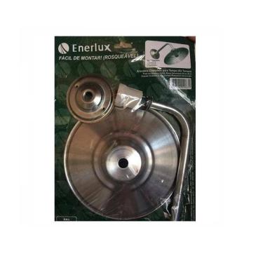 Imagem de Arandela Kit C/Braço Curvo Tempo 100W Área Externa Parede