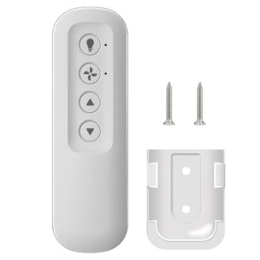 Imagem de FEKOTS 99813 Controle Remoto Para Ventilador De Teto Hunter, Substituição Remota De 3 Velocidades E Dimmer De Luz Com Suporte De Parede, Substituição Hunter 99770 99392 99118 99188 99123
