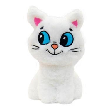 Imagem de Gato Mingau De Pelúcia da Turma Da Mônica com 20cm de altura - Taimes,