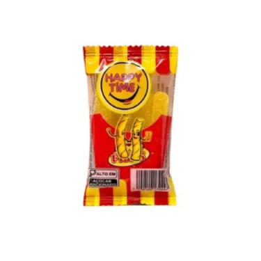 Imagem de Kit com 3 un Bala De Gelatina Gummy Fries Happy Time Limão