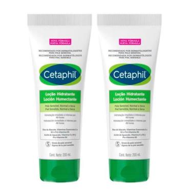 Imagem de Kit 2 Loção Hidratante Cetaphil Pele Normal, Seca e Sensível 200ml cad