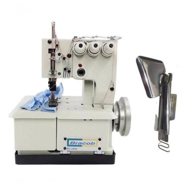 Imagem de Máquina De Costura Galoneira Semi BC26003 + Viés Mexicano 1,5mm 220V