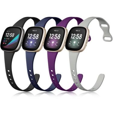 Imagem de Pulseira de relógio Getino compatível com Fitbit Versa 3/4/Sense/Sense