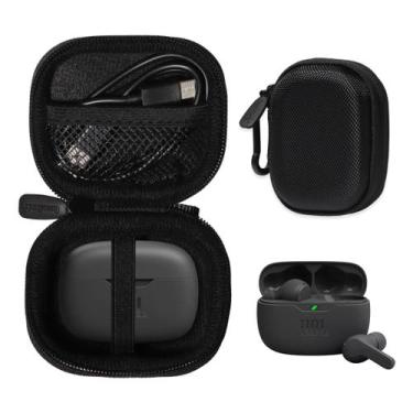 Imagem de Capa CaseSack para fones de ouvido sem fio JBL Vibe Beam True (preta)