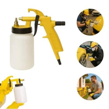 Imagem de Pistola para Pintura 500ml Pulverizadora Ar Direto Gatilho - STARTOOLS