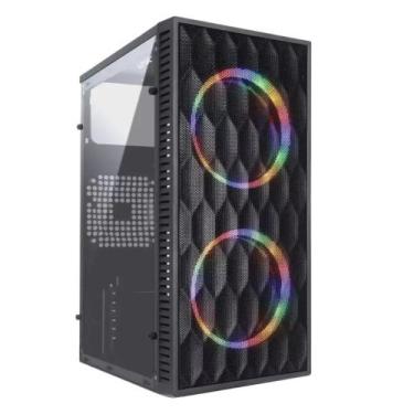 Imagem de Gabinete Gamer Vinik GGWACBK Led 2 Fans