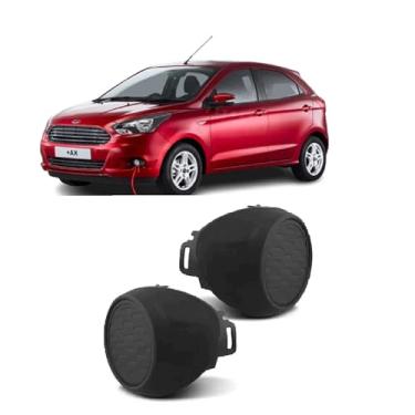 Imagem de Par Moldura Grade Farol De Milha Ka 2015 2016 2017 Sem Furo