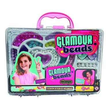 Imagem de Kit Miçangas Na Maleta Kit Pulseiras - Toyng 51688