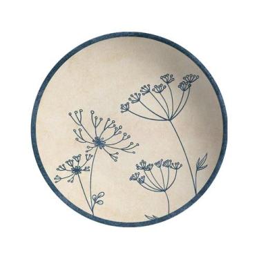 Imagem de Conjunto com 6 Pratos Fundo Acetinado Spices Ø25cm - Alleanza Cerâmica