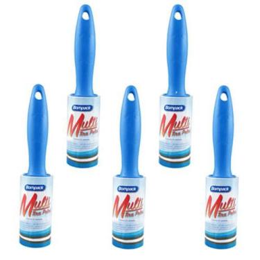 Imagem de Multi Tira Pelos Rolo 50 Adesivos Bompack Kit 5 Unidades - VendasShop