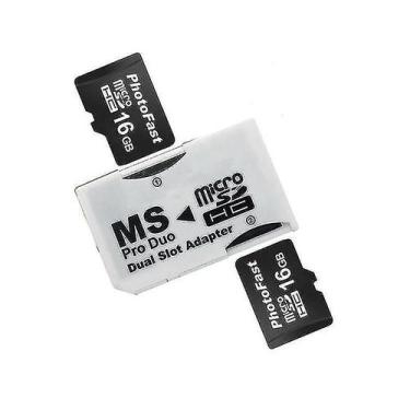 Imagem de Conjuntos de acessórios de computador cr-5400 dual slot micro sdhc tf 