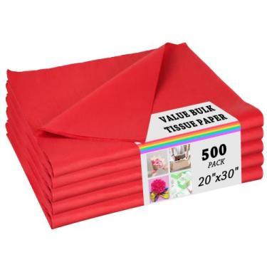 Imagem de Papel de Seda PINWATT 500 Hojas 51x76 cm Rojo al por Mayor