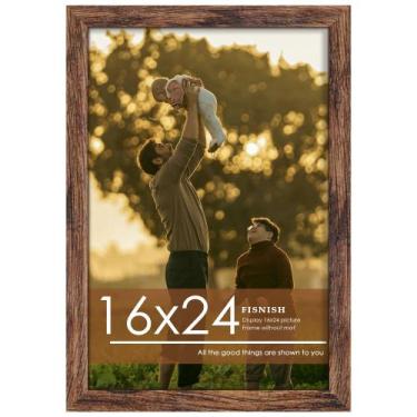 Imagem de Porta-retratos Finnish Classic Brown 40x60cm para montagem na parede -