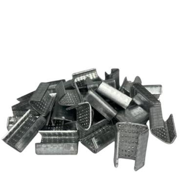 Imagem de 1 kg Selo Grampo para Fita Cinta Arquear Pet Verde 13mm 16mm 19mm - Tu