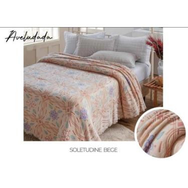 Imagem de Colcha Aveludada Aconchego Jolitex Tenille - Jolitex Ternille, Estampa