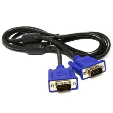 Imagem de Cabo Vga Hd15 Macho X Macho Com Filtro - 1.5 Mts