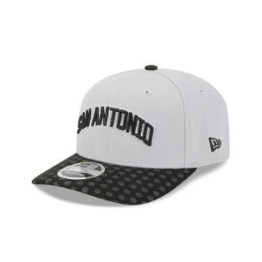 Imagem de BONE NEW ERA 9SEVENTY STRTCH SNAP SAN ANTONIO SPURS NBA PRETO-Masculino