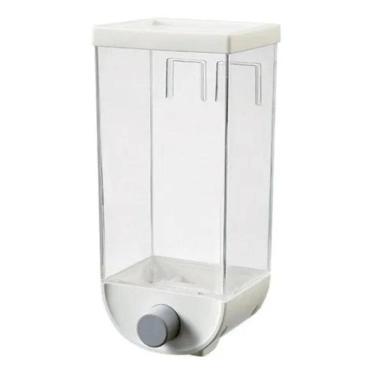 Imagem de 2X Porta Alimentos Grãos Cereais Dispenser De Parede 1500Ml