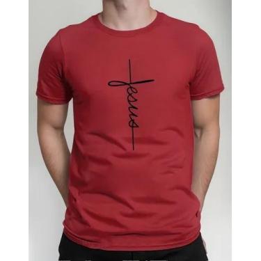 Imagem de Camiseta Camisa Adulto Feminina Masculina Algodão Gospel Moda Evangéli