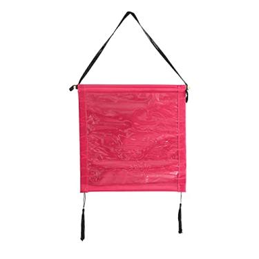 Imagem de Quadro de cabide kit de decoração de parede premium resistente fácil de montar quadro de suspensão de pintura de strass para decoração de casa 30cm x 30cm (Rosa Vermelha)