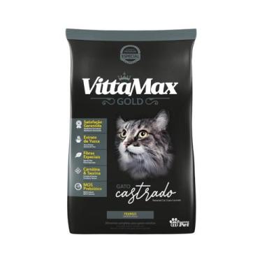 Imagem de Racao vittamax gato castrado frango 1kg