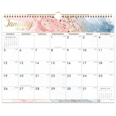 Imagem de Calendário de parede Lemome 2025 18 meses de janeiro de 2025 a junho d