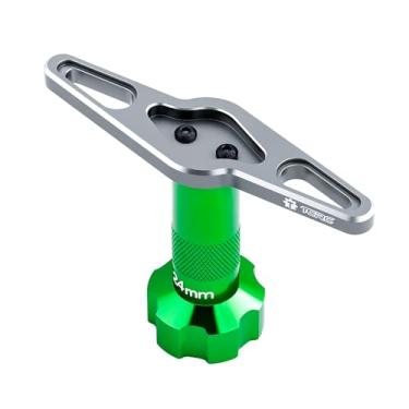 Imagem de TCRC 24mm Wheel Hex Nut Socket Sleeve Wrench RC Spanner Repair Tool with Lightning Bolt-Shaped Design for 1/5 Scale RC Monster Truck Buggy Car