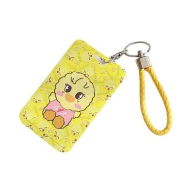 Imagem de Protetor De Cartão ID Em Pelúcia Com Capa Deslizante Push-Pull Do Cart