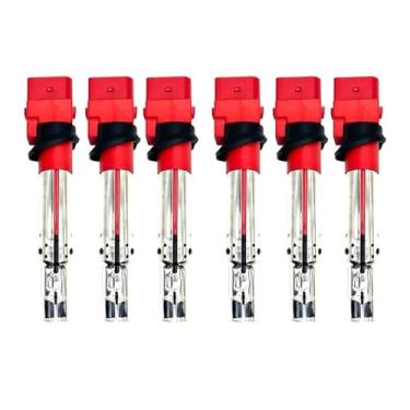 Imagem de Bobina de Ignição Automática 78412003 95560210105 95560210104 95560210105 6 peças Bobina de Ignição para Cayenne 4 portas 2006 (Tipo A)