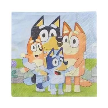 Imagem de Suprimentos Para Festa De Aniversário Bluey Tema De Cão De Desenho Ani