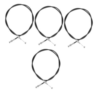 Imagem de BESPORTBLE 4 peças de reposição para cadeira de barbeiro, cabo reclinável para cadeiras de salão de beleza, acessório de base hidráulica de fácil instalação para uso confortável