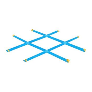 Imagem de Lljsszr Conjunto Grande com Estacas de Fixação, Ideal para Piqueniques No Jardim Ou Gramado, Blue a