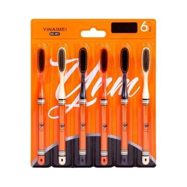 Imagem de Escova De Dentes Ultra-Fina Para Adultos Com Cerdas Macias, Pacote Com