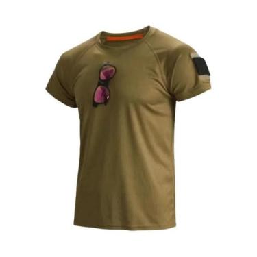 Imagem de Camiseta Masculina Plus Size - Secagem Rápida e Respirável para Campin