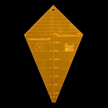Imagem de Régua Para Patchwork Caleidoscópio 45°