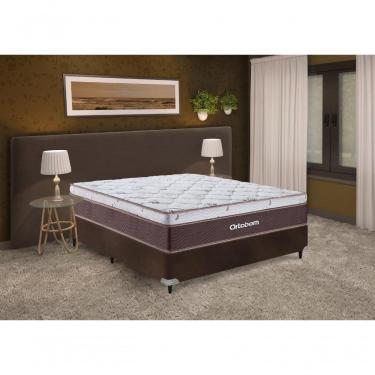 Imagem de Cama Box E Colchão Sleep King – Casal (138x188) - Ortobom