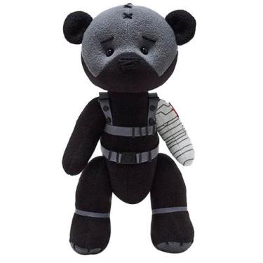 Imagem de Conjunto de bonecas de pelúcia Winter Soldier Grey Rabbit 25 cm, 2 peç
