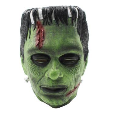 Imagem de Máscara de látex Science Geek Alien para fantasia de carnaval de Hallo