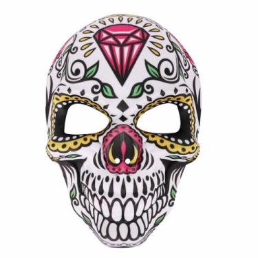 Imagem de Máscara de Cosplay Skulls Halloween Carnaval Páscoa EVA 35g - yiweisai